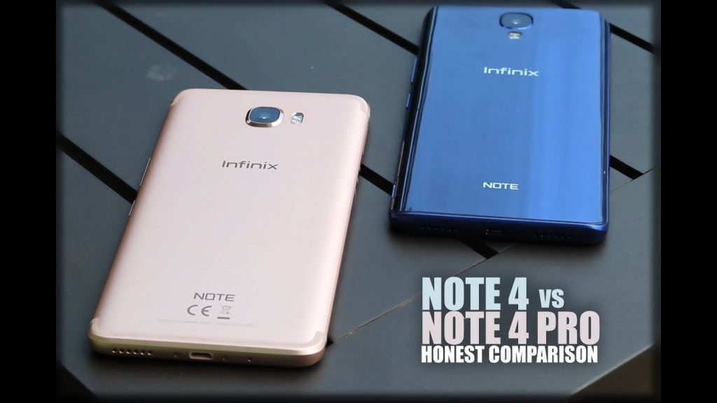 Infinix Note 4 Vѕ Infinix Nоtе 4 Prо